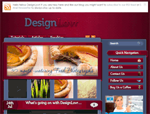 Tablet Screenshot of designlovr.com